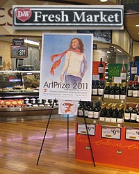 ArtPrize 2011 Braving the Wind at D&W Fresh Market