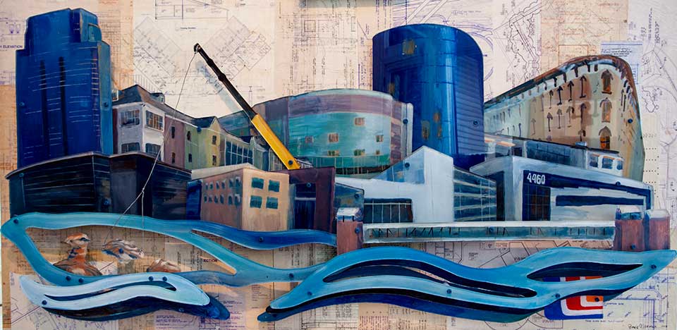 Cityscape No. 1 commissioned art