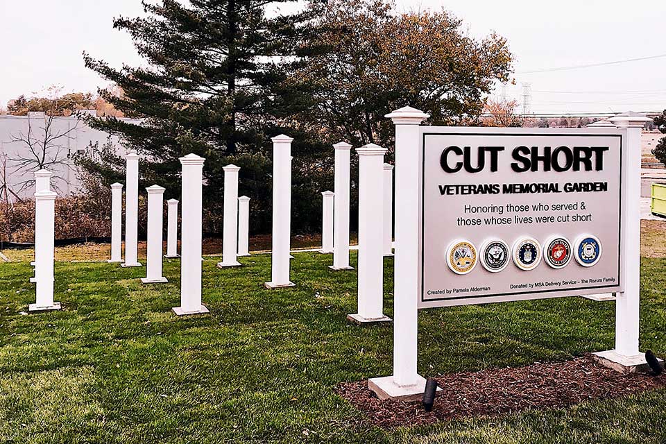 Cut Short Veterans Memorial Garden