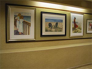 Pamela being featured in Guest Artist Series at Saint Mary's Hospital in Grand Rapids