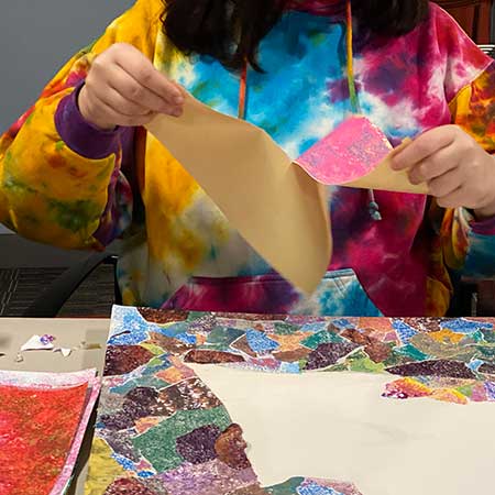 Find out more about this project at Healing in Arts Broken Wings At-Risk Teens Community Projects