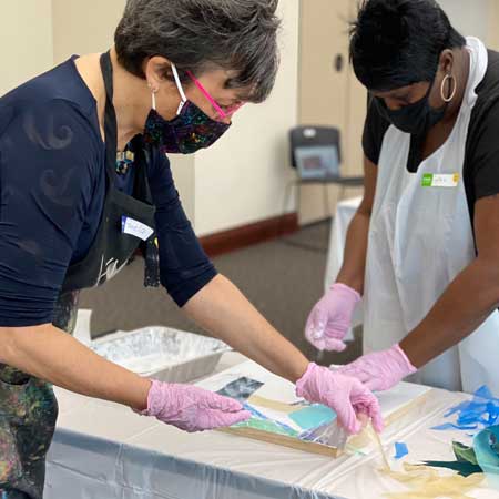 Find out more about this project at Healing in Arts Let Go Community Wellness Projects