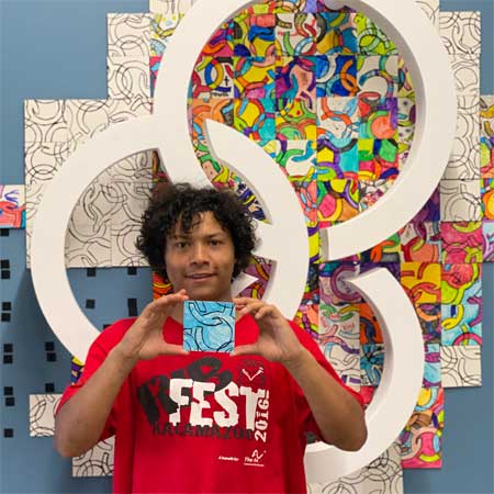 Find out more about this project at Healing in Arts Tile Mural Project