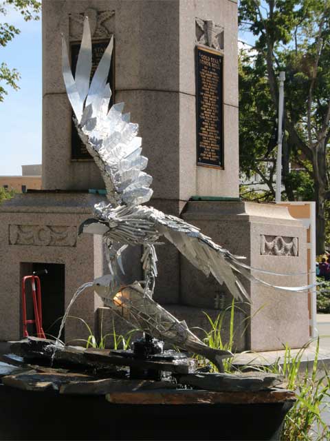 Freedom Eagle by Michael Sheler, Sr. - Part of the Voices Project at ArtPrize 2021