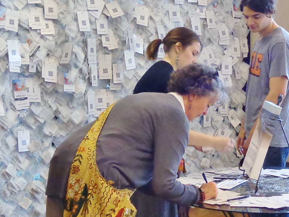 ArtPrize visitors added nearly 20,000 wishes and prayers